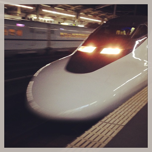 鉄路のスターが来た！"Rail-Star" has come.