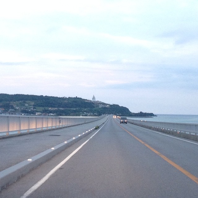 今日の目的地は古宇利島