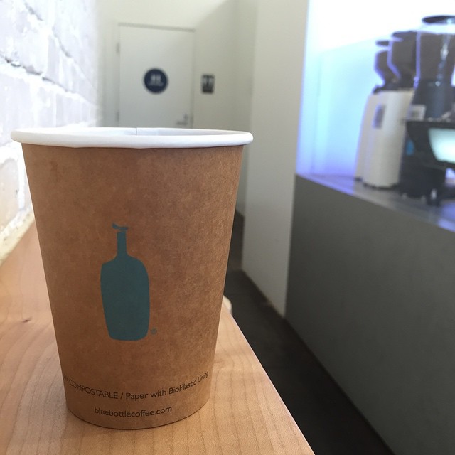 Bella Donovan というドリップコーヒー。酸味もかなりしっかり。大変好みで満足。#bluebottlecoffee