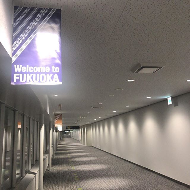 Welcome (back!) to Fukuoka #今日の一点透視図法